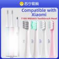 [China Plug Adapter Needed] Soft Xiaomi T100 MES603 Sonic Replacement Head. 