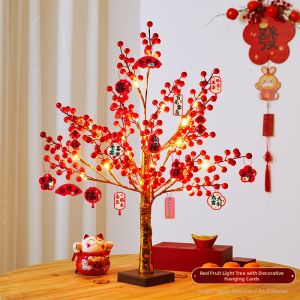 CHUDUO | Creative Glowing Persimmon Tree Decorative Piece