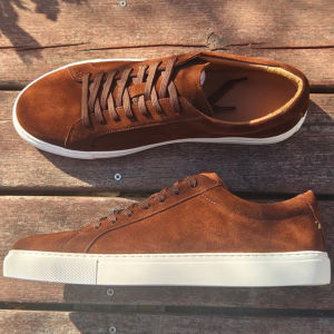 Mens Suede Loafers Walking Style Shoes Durable Pure Leather Casual Skateboarding Shoes