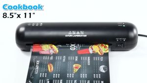 SL280 Laminator A4 Size Hot and Cold Laminating Machine Laminate Mini Laminator School Office Supplies +【Free 50pcs】