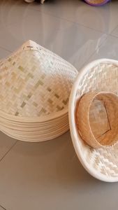 Caping Bambu Premium & Topi Caping Polos