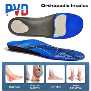 PVD 1Pair Orthotic Insoles Shock Absorption Arch Support Insole Flat Feet Plantar Fasciitis Orthopedic Insoles 鞋垫/久站防痛鞋垫