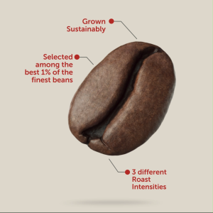 Illy Whole Bean Coffee 250g - Intenso (Dark Roast)