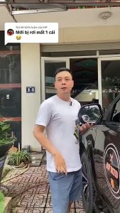 Bộ 2 gương cầu lồi không viền xoay 360 độ gắn gương chiếu hậu và trục B xe hơi xe máy.