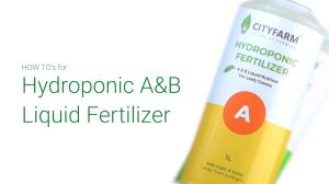 Hydroponics A & B Liquid Fertilizer for Leafy Greens