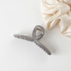 AM Large Back Head Matte Simple All-Match Hairpin