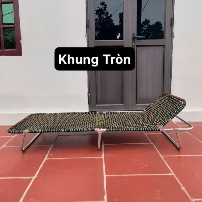 Giường Gấp Văn Phòng Khung Nhôm Giá Rẻ Tiện Lợi