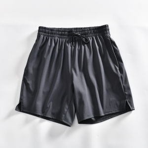 High Elastic Quick Dry Breathable Outdoor Sports Shorts Mens Casual Training Pants Straight Leg Polyester Spandex Blend Summer