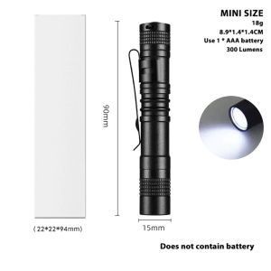 XIWANGFire | Mini Portable LED Flashlight Pocket Ultra Bright High Lumens Handheld Pen Light linterna led Torch for Camping Outdoor Emergency