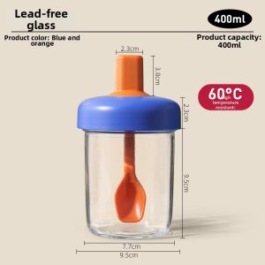 Ankou | Portable Breakfast Cup With Lid and Spoon
