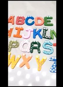 Jumbo Magnetic Letters Animals Alphabet ToysFridge Magnets Stick Large ABC Alphabet Uppercase Toy Set Preschool Learning Spelling Refrigerator Gift for 3 4 5 Year Old Toddler Kids Boys Girls