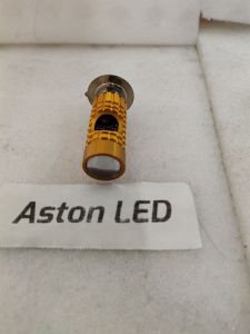 Lampu utama Led H6 laser jauh dekat putihputih plus senja biru