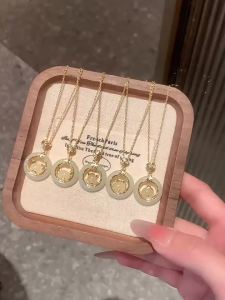 Grace Girl | Natural Jade Necklace with Chinese Zodiac Safety Clasp