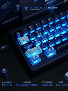 TITANNATION | OEM Profile Transparent PBT Keycaps
