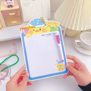 Double-Sided Drawing Board Kindergarten Children School Student Kid Writing Board White Stationery Educational