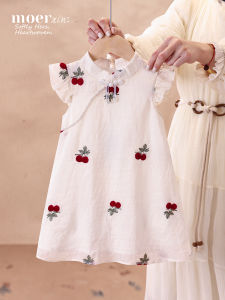 MOERXIN | Chinese Style Childrens Dress Qipao Princess Skirt