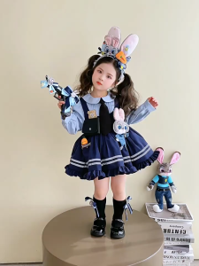 Phụ kiện băng đô kẹp tóc hóa trang thỏ Judy Hopps trong Zootopia Phi vụ động trời