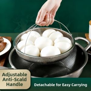 UBT | Multi-functional Stainless Steel Mesh Strainer Basket with Handle