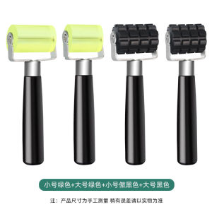 Hand Pulley Rubber Roller Hand Pinch Roller Leather Gluing Fit Flatten Silicone Shoe Bag Tool Woodworking Edge Strip Pinch Roller