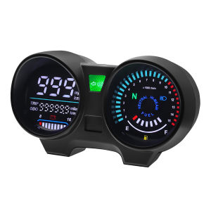 2024 New Motorcycle Speedometer Digital Dashboard LED Electronics RPM Meter For Brazil TITAN 150 Honda CG150 Fan150 2010 2012