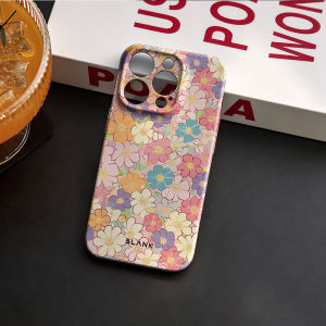 Pastel Floral Collage For iPhone 17 16 15 14 13 12 Pro Max Slim Shockproof Cover for iPhone Air Case Blank