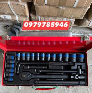 bộ khẩu cần L 24 món. bộ đồ ghề sữa chữa thương hiệu Hitman cao cấp