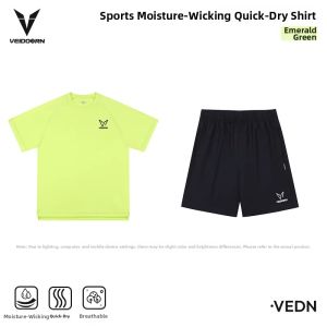Veidoorn | Breathable Moisture-wicking Ice Silk Short-sleeved Sport T-shirt