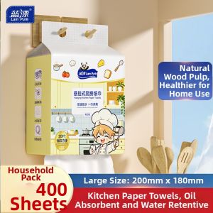 LamPure | Disposable Oil-Absorbing Water-Resistant Kitchen Towel 400 Sheets