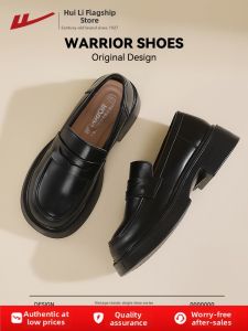 Warrior | Thick Sole Soft Bottom British Style Women Loafers