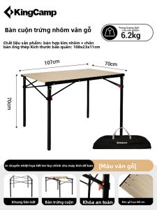 Kingcamp | Bàn Gấp Nhẹ Nhàng Bằng Nhôm Đem Đi Dễ Dàng