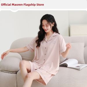 MiiOW | Antibacterial New Summer Modal Cotton Sleepwear Set