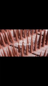 45cm Plastic Anti Climb Spikes Fence Spikes Bird Cat Repellent Prickle Strips Anti Bird Spikes Bird Deterrent Anti-Bird Spur