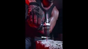 Mesin Bor Baterai 80N.M Bor listrik Drill Cordless Impact Drill Electric Screw Driver Hammer Set