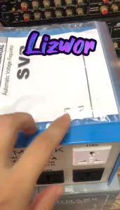 HIMARK  Servo Motor Control System SVR-1000VA/SVR-1500VA/SVR-2000VA  Servo Motor Type Auto Voltage Regulator (AVR)