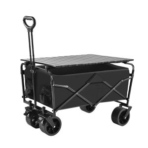 HEIFAN | Foldable Portable High Capacity Camping Trolley