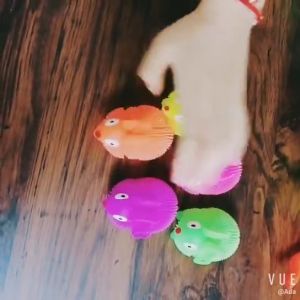 Thỏ cao su phát sáng mềm dẻo cực thích đồ chơi bóp tay giảm stress thỏ squishy đèn led phát sáng