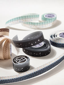 Retro Style Long Stripe Border Decorative Washi Tape for Scene DIY