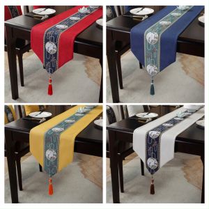 Table Runner Cloth Oriental Chinese Design For Dining Table Living Room TV Console Coffee Table Nordic Oriental Modern Design