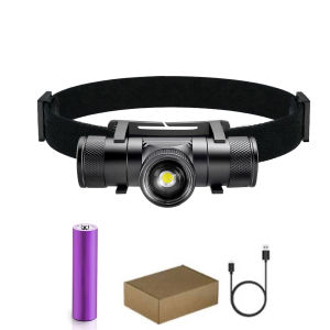 SOLOLANDOR Zoomable LED Headlamp High Power Headlight 18650 Rechargeable Type-C Torch Camping Hunting Flashlight Fishing Lamp