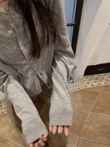 HUOLISI | Autumn New Lazy Light Outerwear Knit Cardigan