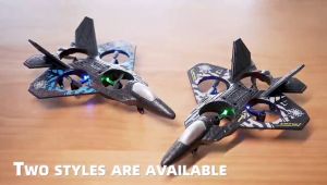 Remote Control Airplane With Light RC Drone Durbale Fighter Glider Waist  EPP Foam Gift For Kids