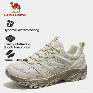 CAMEL CROWN Triumph 2.0 Waterproof Hiking Shoes | Professional Outdoor Trekking & Trail Shoes with Anti-Slip Grip Durable & Breathable Design Comfortable Casual Sneakers for Men & Women