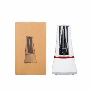 IRIN | Hình Dạng Cổ Điển Cơ Khí Máy Nhịp Tháp Cấu Trúc Hình Nón Có Thể Điều Chỉnh Cho Đàn Violin Đàn Guitar Đa Năng Phụ Kiện Nhạc Cụ Màu Trắng