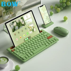 B.O.W | Wireless Bluetooth Keyboard Mouse with Slot and Trackpad