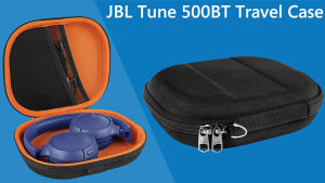 Geekria Headphone Case Compatible with JBL Tune 520BT Tune 510BT Tune 660 BTNC Tune 560BT Tune 500BT E45BT Headphone Hard Shell Travel Case/Carrying Bag with Cable Storage