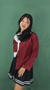 Atasan Blouse Wanita Yasmine Kombinasi // Atasan Wanita Kombinasi