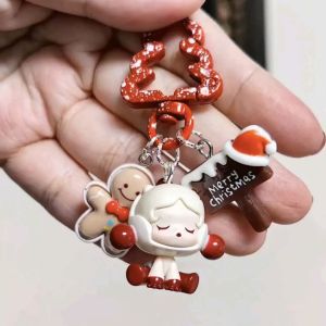 authentic popmart popbean sp dimoo phone charm keychain DIY gift for girl