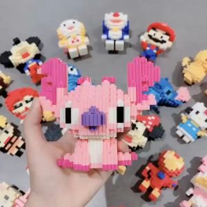 Lắp ráp siêu nhân siêu anh hùng Marvel hoạt hình Disney Đồ chơi lắp ráp IronManSpidermanCaptainThanos...