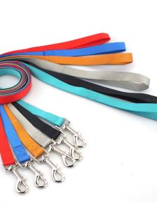 Jinwen Solid Color Pet Leash Candy Colored Nylon Polyester Dog Leash Pet Supplies Dog Traction Rope Normal Specification