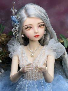 Handmade Doll Birthday Gift Girls Toy BJD Dress Style Pure Handmade Makeup Doll 60cm Changeable Clothes Doll